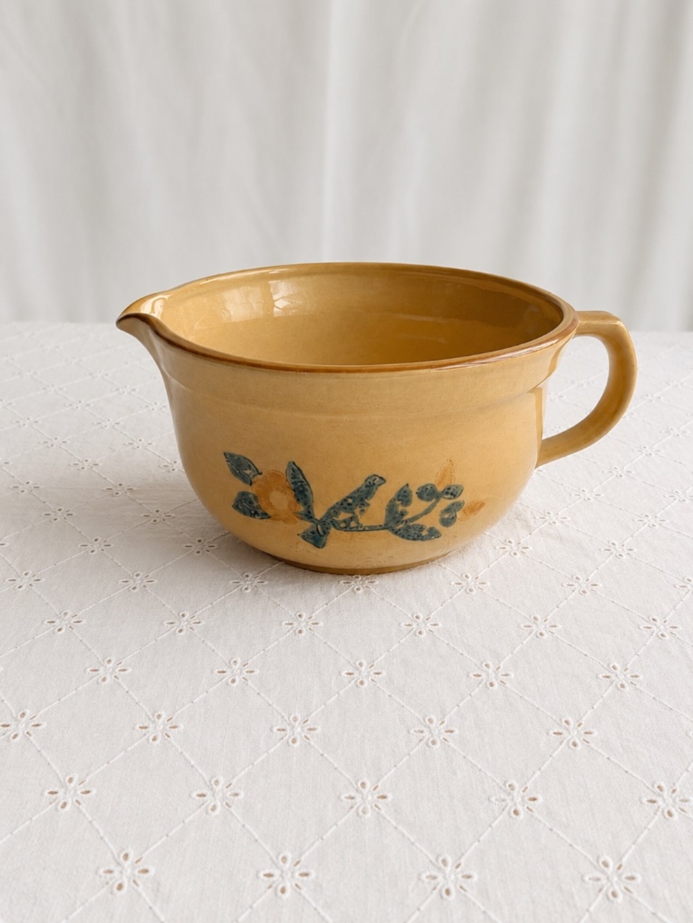 Vintage Pfaltzgraff USA 21⁄2 Quart Stoneware Batter Bowl – 464